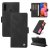 YIKATU Samsung Galaxy A20S Skin-touch Wallet Kickstand Case Black