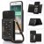 Bling Crossbody Wallet iPhone 7 Plus/8 Plus Case with Strap Black
