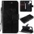 Google Pixel 5 Embossed Tree Cat Butterfly Wallet Stand Case Black