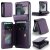 CaseMe Samsung Galaxy Z Flip7 FE RFID Blocking Card Holder Case Purple