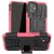 iPhone 12 Mini Hybrid Rugged PC + TPU Kickstand Case Rose