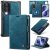 CaseMe Samsung Galaxy Z Fold8 2-in-1 Magnetic Wallet Case – Wireless Charging & RFID Blocking Blue