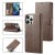 LC.IMEEKE iPhone 14 Pro Max Wallet Magnetic Stand Case Coffee