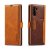 LC.IMEEKE Samsung Galaxy Note 10 Wallet Magnetic Stand Case with Card Slots Brown