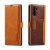 LC.IMEEKE Samsung Galaxy Note 10 Wallet Magnetic Stand Case with Card Slots Brown