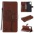 Motorola Moto G9 Plus Embossed Tree Cat Butterfly Wallet Stand Case Brown