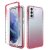 Samsung Galaxy S21 Plus Shockproof Clear Gradient Cover Red