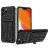 iPhone 13 Pro Card Slot Kickstand Shockproof Case Black