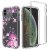 iPhone XS Max Clear Bumper TPU Rose Flowers Case