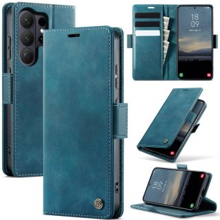 CaseMe Samsung Galaxy S26 Ultra Magnetic Wallet Case with RFID Blocking Blue