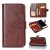 iPhone 7 Plus/8 Plus Wallet 9 Card Slots Stand Leather Case Brown