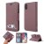 iPhone XS/X Cat Pattern Wallet Magnetic Stand PU Leather Case Brown