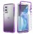 OnePlus 9 Pro Shockproof Clear Gradient Cover Purple