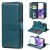 Samsung Galaxy S20 Plus Multi-function 10 Card Slots Wallet Case Dark Green