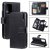 Samsung Galaxy A52 5G Wallet 9 Card Slots Magnetic Case Black