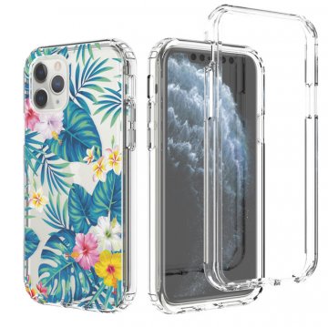 iPhone 11 Pro Clear Bumper TPU Banana Leaf Case