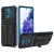 Samsung Galaxy S20 FE Card Slot Kickstand Shockproof Case Blue