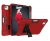 iPad Air 4 10.9 inch 2020 Hybrid Heavy Duty Shockproof Armor Case Red + Black
