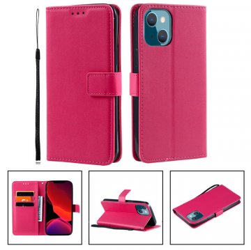 iPhone 13 Wallet Kickstand Magnetic Case Rose