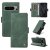 YIKATU Google Pixel 8 Pro Skin-touch Wallet Kickstand Case Green