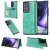 Samsung Galaxy Note 20 Ultra Luxury Butterfly Magnetic Card Slots Stand Case Green