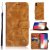 iPhone X/XS Premium Vintage Wallet Kickstand Case Brown