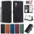 Samsung Galaxy Note 10 Plus Wallet RFID Blocking Kickstand Case Black