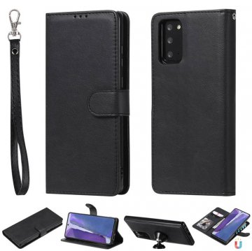 Samsung Galaxy Note 20 Wallet Detachable 2 in 1 Case Black