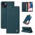 YIKATU Wallet Magnetic Kickstand Leather Phone Case Green