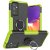 Samsung Galaxy A82 5G Hybrid Rugged Ring Kickstand Case Green