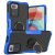 Xiaomi Redmi Note 10 5G Hybrid Rugged Ring Kickstand Case Blue