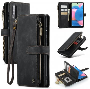 CaseMe Samsung Galaxy A50 Wallet kickstand Case Black