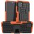 Samsung Galaxy A22 5G Hybrid Rugged Kickstand Case Orange