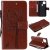 Google Pixel 4A 5G Embossed Tree Cat Butterfly Wallet Stand Case Brown