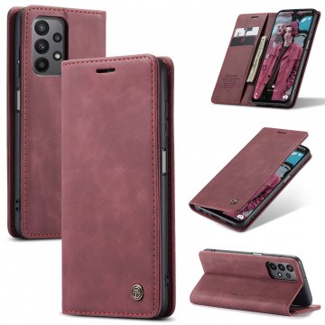 CaseMe Samsung Galaxy A23 Wallet Magnetic Case Red