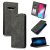 Samsung Galaxy S10 5G Magnetic Flip Wallet Stand Case Gray