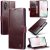 CaseMe Samsung Galaxy Note 10 Plus Wallet Magnetic Flip Case Red