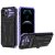 iPhone 12 Pro Max Card Slot Kickstand Shockproof Case Purple