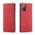 Forwenw Samsung Galaxy S20 FE Wallet Kickstand Magnetic Case Red