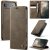 CaseMe iPhone Air Magnetic Wallet Case with RFID Blocking Coffee