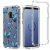 Samsung Galaxy S9 Plus Clear Bumper TPU Blue Butterfly Case