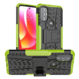 Motorola Moto G Power 2022 Anti-Slip Hybrid Kickstand Case Green