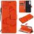 Sony Xperia 5 II Embossed Butterfly Wallet Magnetic Stand Case Orange