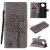 Xiaomi Mi 10T Lite Embossed Tree Cat Butterfly Wallet Stand Case Gray