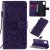 Samsung Galaxy A31 Embossed Sunflower Wallet Stand Case Purple
