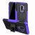 Samsung Galaxy S9 Plus Hybrid Rugged PC + TPU Kickstand Case Purple