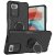 Xiaomi Redmi Note 10 5G Hybrid Rugged Ring Kickstand Case Black