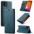 CaseMe iPhone 11 Pro Wallet Kickstand Magnetic Case Blue