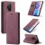 CaseMe OnePlus 8 Pro Wallet Kickstand Magnetic Flip Case Red