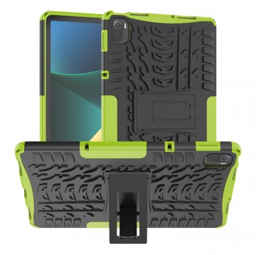 Xiaomi Mi Pad 5 Pro Hybrid Rugged Kickstand Case Green
